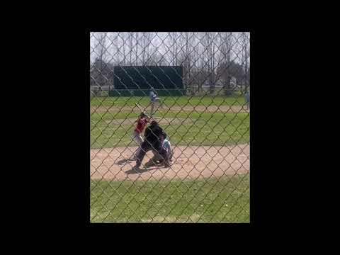 Video of C. Knutsen pitching (7th inn.) vs. Ada on 5/4/23