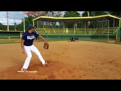 Video of Arnaldo Calderon RHP