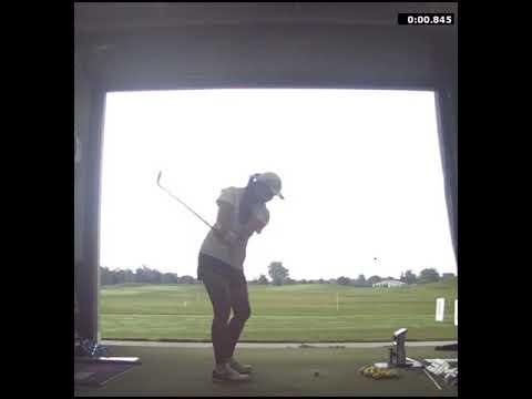 Video of Ashley Cong -- Golf Swing Side View