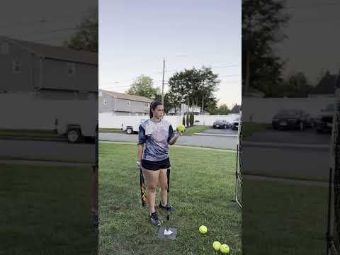 Video of Nicole Swatko 2025 Hitting- Tee/ soft toss.