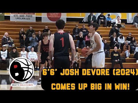 Video of Joshua DeVorw 6’6” comes up
