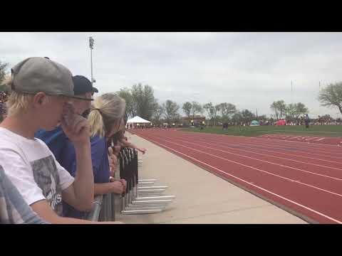 Video of 2019 State Track 100m(Dark Green Uniform, 3rd place)