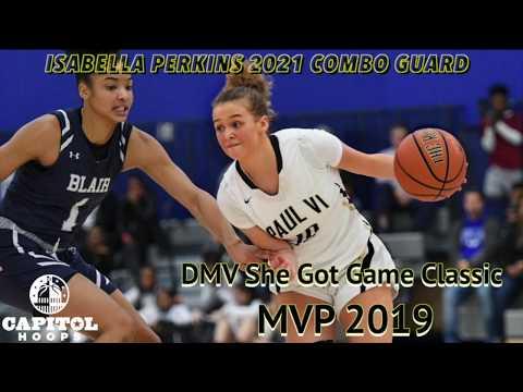 Video of Isabella Perkins (Paul VI) vs. Olivia Miles & Dominique Darius (Blair Academy)