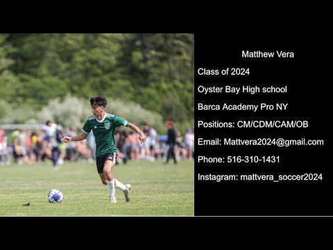 Video of Matthew Vera '24 Spring Highlight 2023