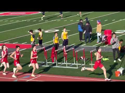 Video of Jack Casaccio 800m 2:01 1st place 4/1/2022