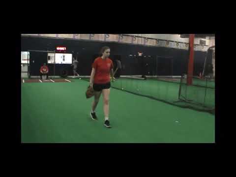 Video of Pitching Practice 