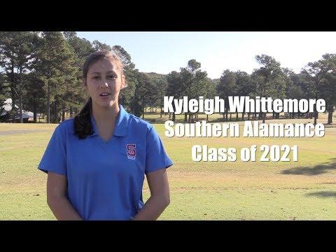 Video of Kyleigh Whittemore Southern Alamance Golf Class of 2021 