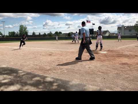 Video of Zoe May Hitting Double 6-9-19