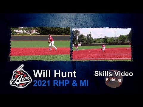 Video of 2021 Will Hunt: Skills Video - Fielding