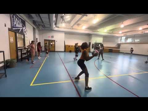 Video of Over hand warm ups- Capa Volleyball 