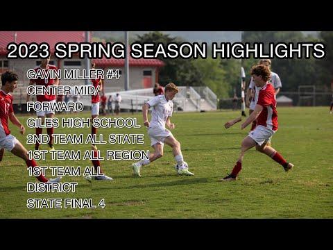 Video of Gavin Miller 2023 Spring Season Highlights 