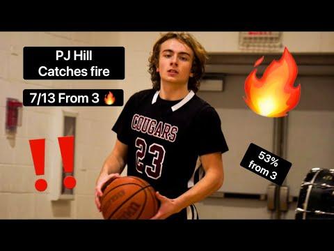 Video of PJ Hill drops 23 points Stateline christian tournament highlights 