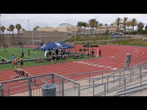 Video of Quinn Harder- Boys 800 Meter San Marcos @ Westview