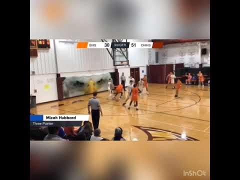 Video of Micah Hubbard Bronson Varsity Basketball Junior Season Highlights