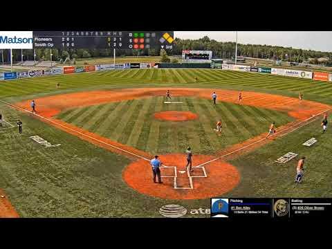 Video of Evan Walker Outfield Highlights RF 2020 Matson, Player of the Game Award.