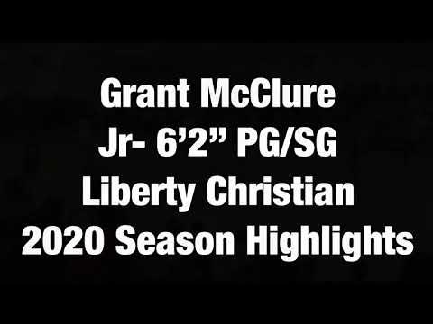 Video of Grant McClure / 2021 Grad / 6’2” PG-SG / 26 PPG