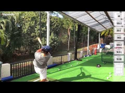 Video of 109 Exit Velo and 428 ft