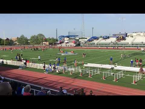 Video of  2022 District 27-6A Boys 800 (bright yellow top finish 3rd place qualifying for area meet)