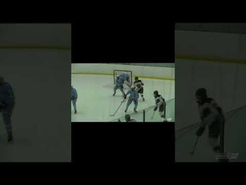 Video of John Simon, 2021-2022 first half highlights, American Hockey Academy 18uAAA