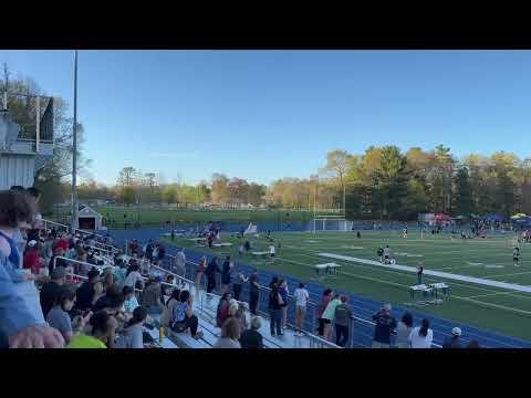 Video of 400m Foxboro twilight meet (56.32, outstanding female runner of the meet)