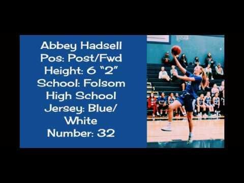 Video of Abbey Hadsell #32 Folsom HS 2019-20 Season Highlights