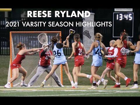 Video of Reese Ryland 2021 Varsity Season Highlights