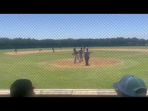 Video of Picked runner off at third, great pop time, fast feet, accurate throw