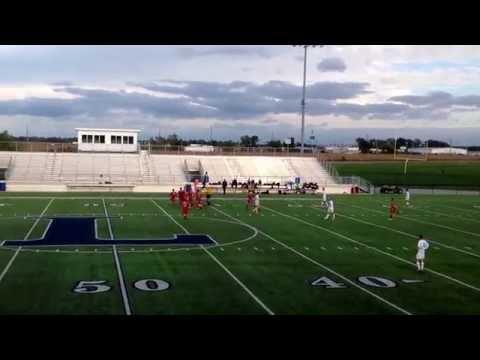Video of Montag's 1st of 2 40 yard plus Direct Kicks vs Lake HS 2015