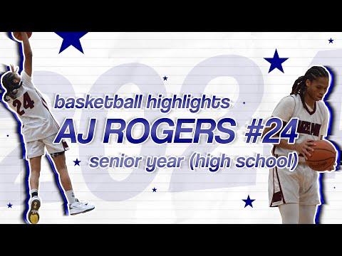 Video of High School Senior Basketball Season Highlights 