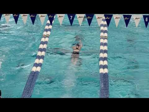 Video of NY States!! 400 Free Lane 7 Maddie swims 3rd