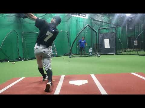 Video of August 28, 2020 Hitting Workout (view from behind plate)