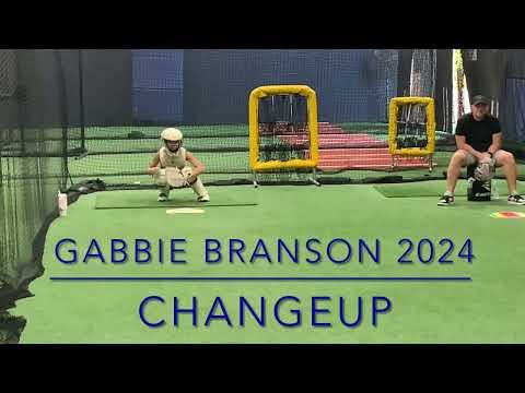 Video of Gabbie Branson 2024 LHP/ Fall 2023 Pitching Lesson