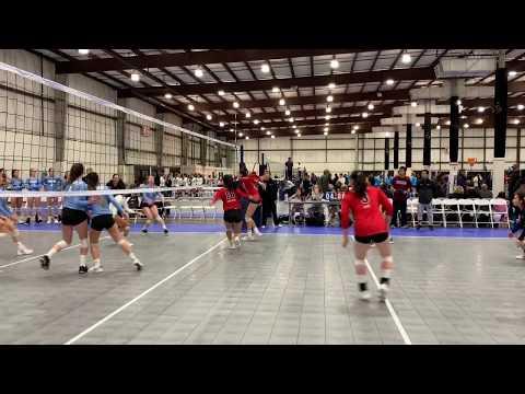 Video of Mary Magnaibayar #16, Middle Blocker, SF Tremors 15-1 Wolverines