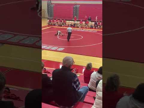 Video of Freshman year wrestling match 