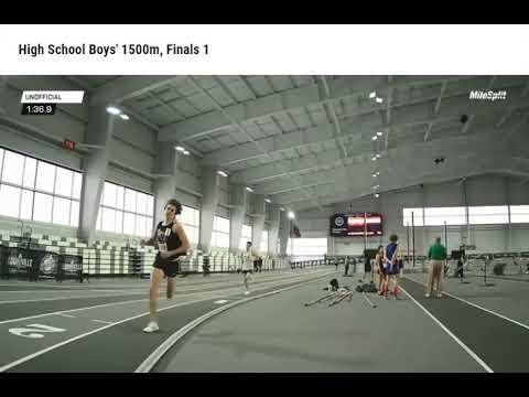 Video of Connor Hayes Indoor KTCCCA Class A State Champion 1500