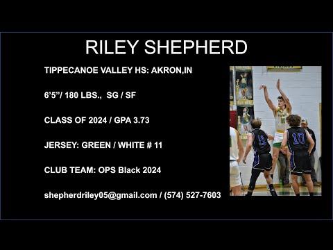 Video of Riley Shepherd, #11- Mid season Highlights 2022-23, Junior Year, First 12 Games