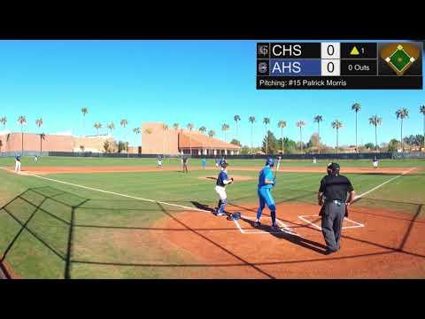 Video of Chandler Wolves vs Arcadia High School - Patrick Pitching