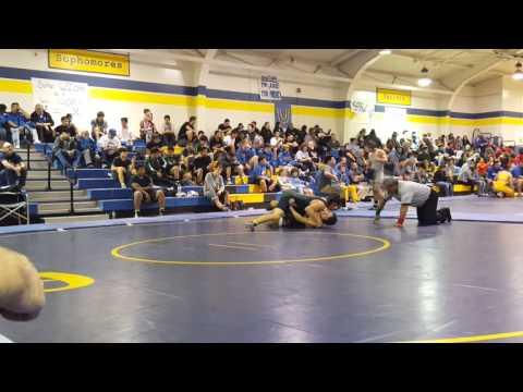 Video of Skyler huskey wrestling arvin