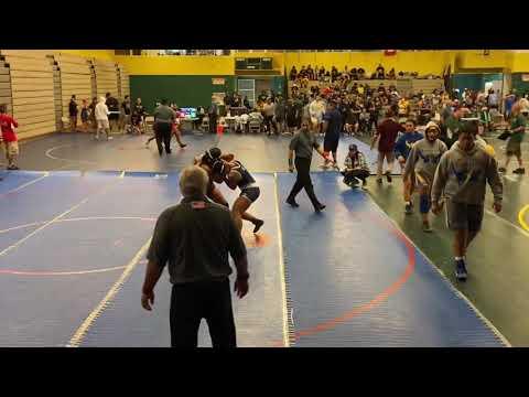 Video of Girls 155: Kaceylee Pua (Baldwin) def. Mehana Kapoi (Kamehameha-Kapalama) fall