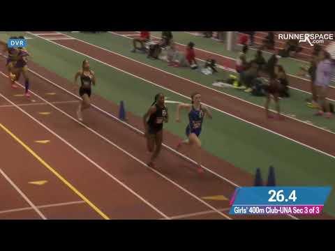 Video of Maddie O'Donnell 400m (62.84) - US Marine Corp Holiday Classic (12.29.23)