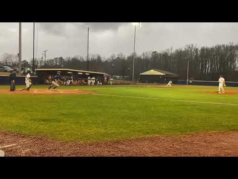 Video of Single to break up the no-hitter vs Loganville Christian Academy