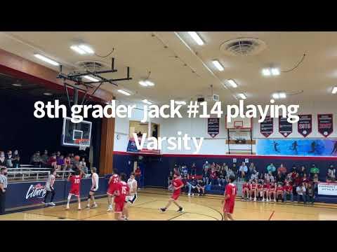 Video of Jack benson 8th grade high school basketball 