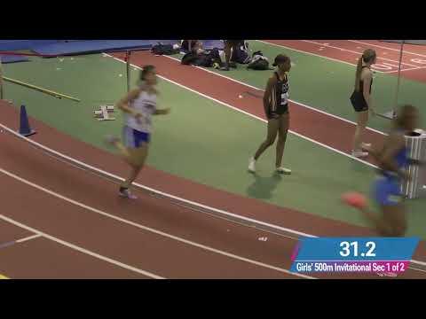 Video of Kayleigh Jamieson runs a 1:17.63 at the JAMBAR Coaches Hall of Fame Invitational 500m