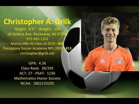 Video of Christopher A. Grilk - Highlight Video - March 2018