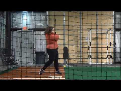 Video of Softball Batting Practice