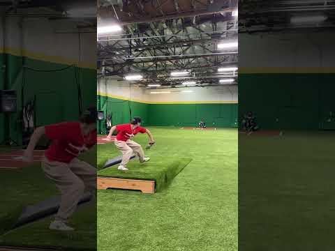 Video of Sidearm pitcher 