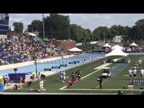 Video of 400m hurdles at nationals