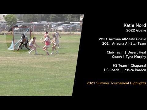 Video of Katie Nord 2022 Goalie Summer Highlights