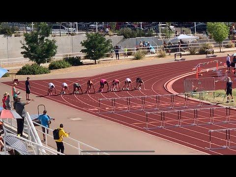 Video of Men’s 17-18 110m Hurdles Region 10 Meet