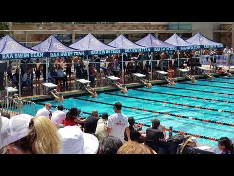 Video of CIF 2019 100 Back, Lane 3, 51.68